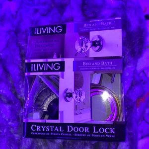 Crystal door locks 💙🔐